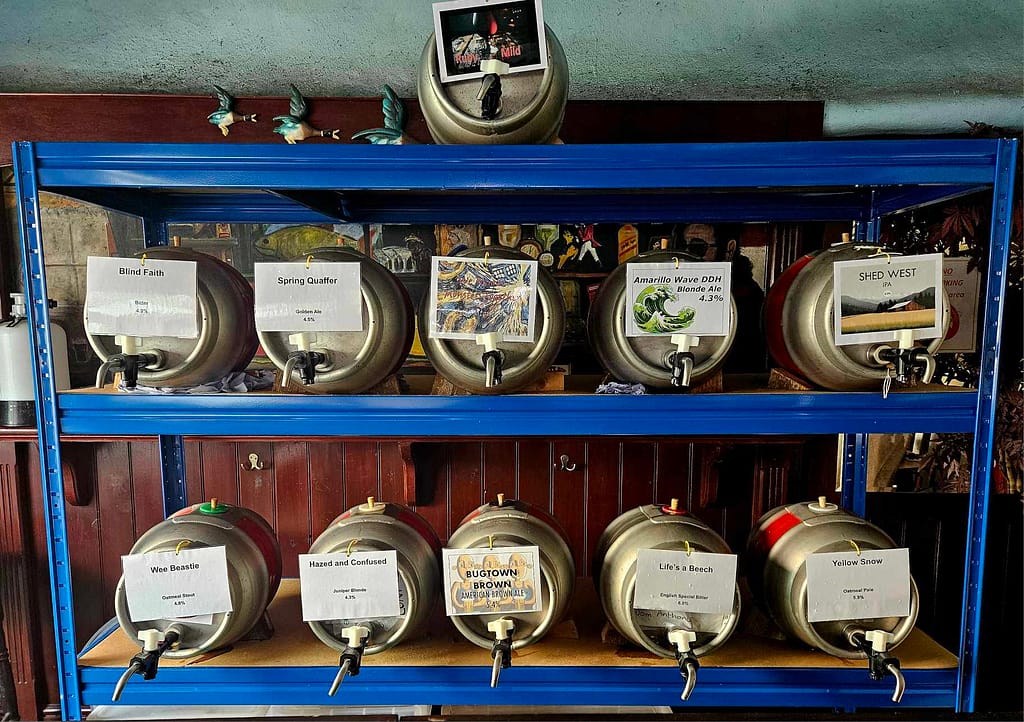Cask offerings at the 2024 ACB Shed Festival
